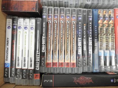 PSP - PS3 : Environ 120 jeux vidéos dont...