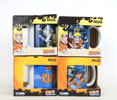 NARUTO : 4 mugs 320 mL. ABY Style. 2 N° 865...