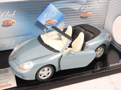 SOLIDO Porsche Carrera roadster, bleu clair...