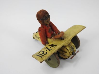 SCHUCO: Spirit of St Louis German lithographed...
