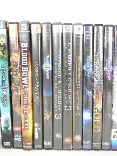 VIDEO GAMES: Lot of 35 various PC games including...