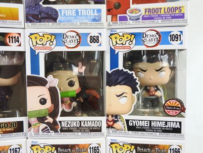 FUNKO POP : 12 figurines de collection de...