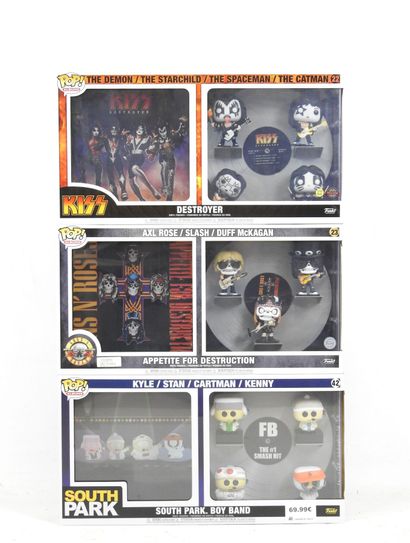 FUNKO POP : 3 figurines de collection 