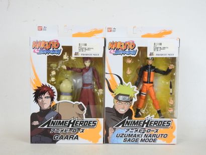 NARUTO : 4 figurines Anime Heroes :
- Uzumaki...