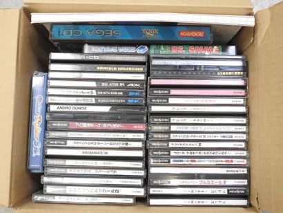 SEGA - SEGA SATURNIN : Environ 30 jeux vidéos...