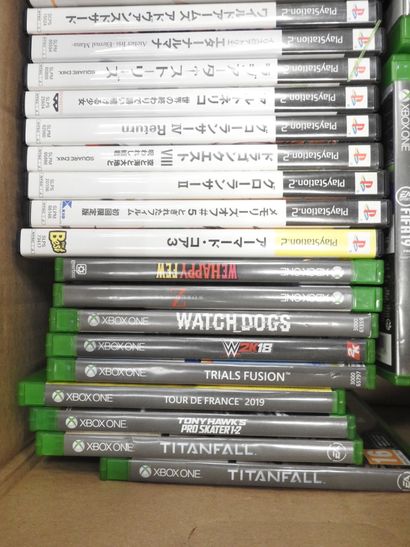XBOX ONE - PLAYSTATION : Environ 90 jeux...