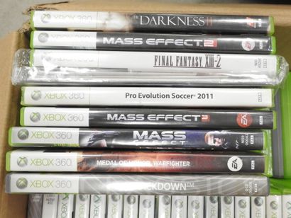 XBOX 360 : Environ 100 jeux vidéos dont Final...