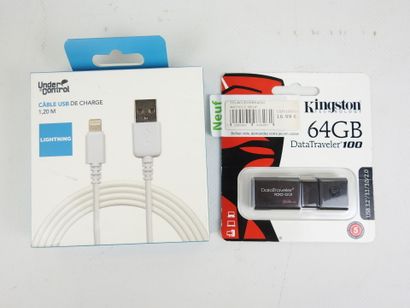UNDER CONTROL : un câble USB de charge 1,20m,...
