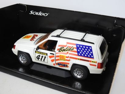 SOLIDO Jeep Wrangler rallye (N°411), blanc,...