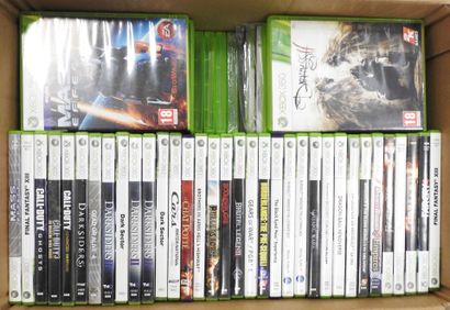 XBOX 360 : Environ 100 jeux vidéos dont Final...