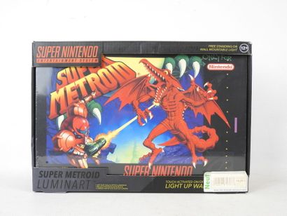 SUPER NINTENDO : Super Metroid Luminart et...