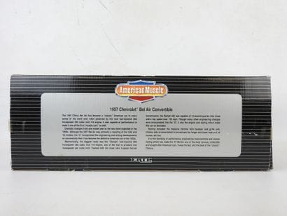 ERTL Chevrolet Bel-Air 1957 cabriolet ouvert,...