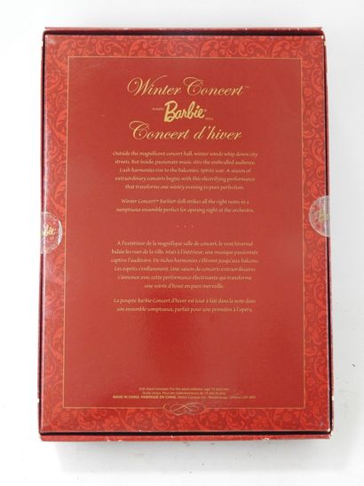 BARBIE doll (limited edition) Winter concert...