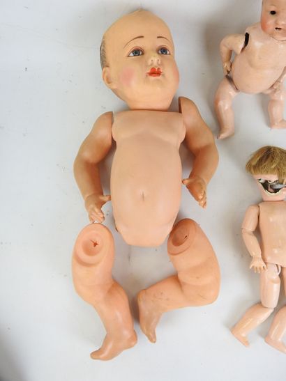 BATHERS in celluloid. Two other small bathers....