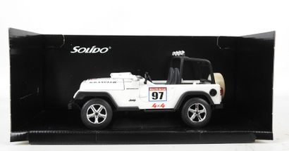 SOLIDO Jeep Wrangler Rallye du Lac (N°97),...