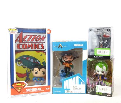 DC COMICS : 4 figurines de collections :
-...