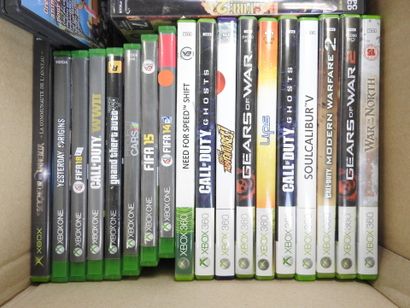 JEUX VIDEOS : Environ 70 jeux divers pour...