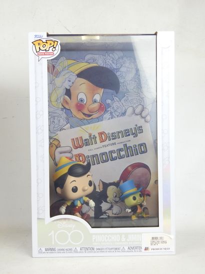 DISNEY : 3 figurines POP Movie Posters par...