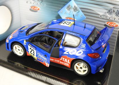 SOLIDO Peugeot 206 Rallye Catalogne Costa-Brava...