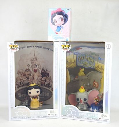 DISNEY : 2 figurines POP Movie Posters par...