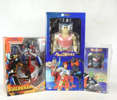 ANIME JAPONAIS : 3 figurines de collection...