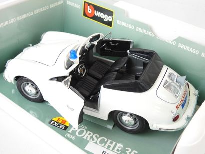 BURAGO Porsche 356 1964 cabriolet 'Rijkspolitie',...