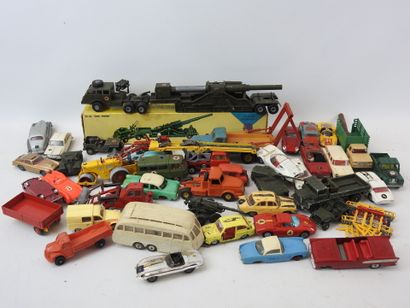 Approx. 43 miniature cars or trailers, various...