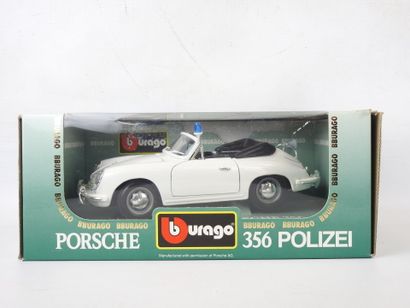 BURAGO Porsche 356 1964 cabriolet 'Rijkspolitie',...