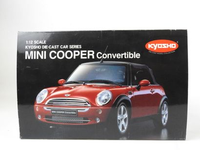 KYOSHO : Mini Cooper convertible rouge. Echelle...