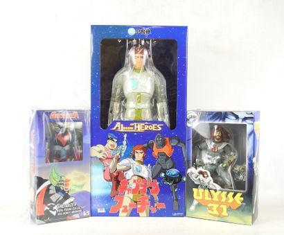 ANIME JAPONAIS : 3 figurines de collection...