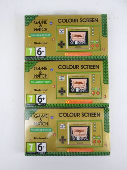 NINTENDO : 3 GAME & WATCH - The Legend of...