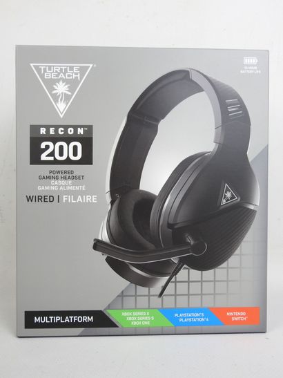 PLAYSTATION : Lot comprenant :
- Casque sans...