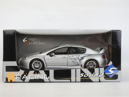 SOLIDO Peugeot 407 Silhouette, gris métal...