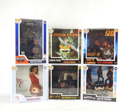 FUNKO POP : 6 figurines de collection 