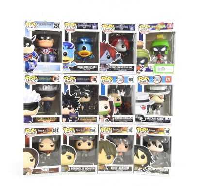 FUNKO POP : 12 figurines de collection de...