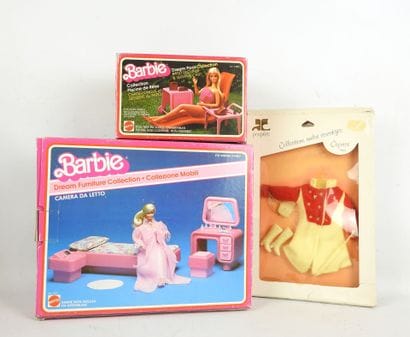 MATTEL - BARBIE : Chambre à coucher (Réf....