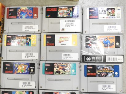 JEUX VIDEOS : Environ 70 jeux pour Nintendo,...