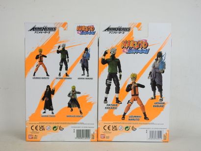 NARUTO : 4 figurines Anime Heroes :
- Uzumaki...