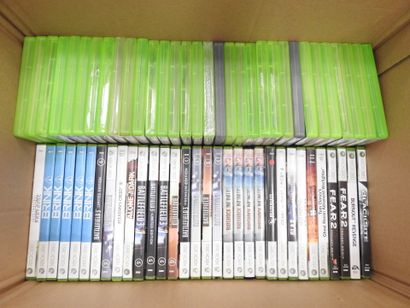 XBOX 360 : Environ 100 jeux vidéos dont Final...