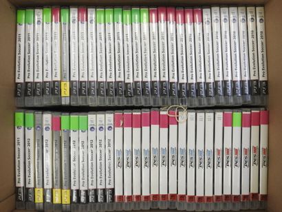 PS3 : Environ 75 jeux vidéos divers dont...
