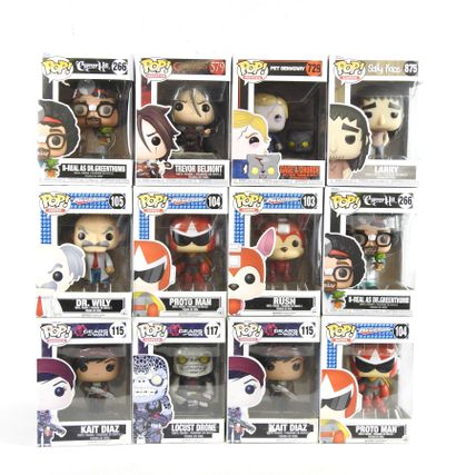 FUNKO POP : 12 figurines de collection de...