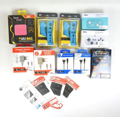 JEUX VIDEOS : Lot d'équipements comprenant...