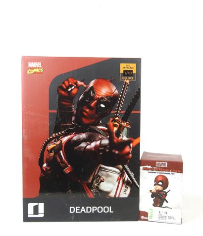 MARVEL : 2 figurines de collection DEADPOOL...