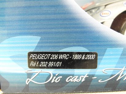 SOLIDO Peugeot 206 Rallye Monte Carlo 2000...