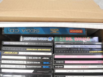 SEGA - SEGA SATURNIN : Environ 30 jeux vidéos...