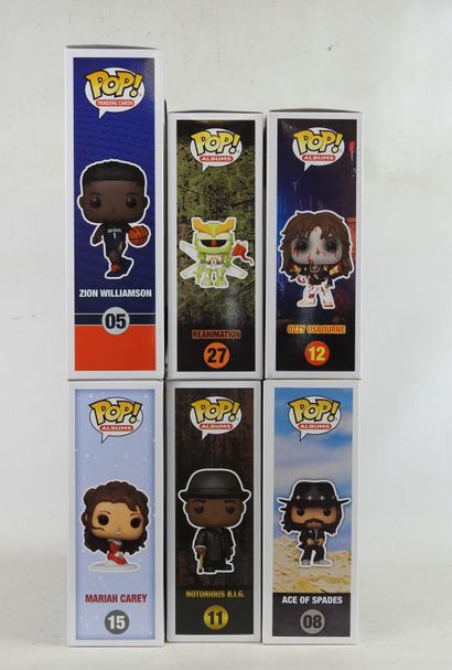 FUNKO POP : 6 figurines de collection 