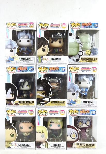 FUNKO POP : 9 figurines de collection de...