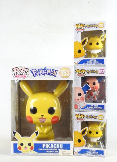 FUNKO POP : 4 figurines de collection de...