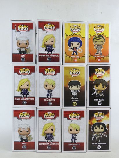 FUNKO POP : 12 figurines de collection de...