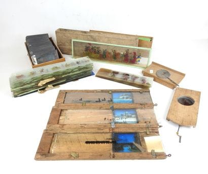 MAGIC LANTern: Set of glass plates for magic...